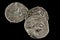 Isolated roman coins