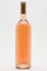 Isolated rose wine bottle