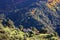 Isolated, run down shack on side of mountain in Spain