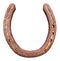 Isolated Rusty Old Lucky Horseshoe