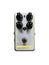 Isolated Silver boutique clean drive stomp box effect.