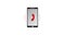 Isolated Smartphone Call with Red Icon and Circle Burst Vector Animation 4k Video.