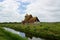 Isolated St Thomas A` Becket Church. Fairfield, Romney Marsh, Kent, UK