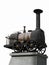 Isolated steam locomotive