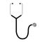 Isolated stethoscope icon