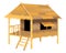 Isolated straw hut vector design