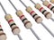 Isolated Strip of Resistors