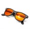 Isolated sunset sunglasses in white background