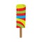 Isolated sweet popsicle icon