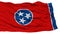 Isolated Tennessee Flag, USA state