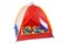 Isolated tent toy