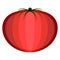 Isolated tomato icon