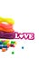 Isolated Toy Bracelet Making kits for Chidren with Love