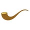 Isolated traditional jewish shofar icon Vector