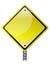 Isolated traffic sign