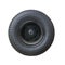 Isolated truck wheel and tire