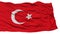 Isolated Turkey Flag