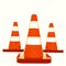 Isolated under construction cones