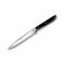 Isolated Vector Knife In John Brack Style: Shiny, High Contrast Black And White Realism