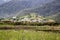 The isolated village of Bario. With rice fields surrounded by mountains and rainforest. Bario, Malaysia, Borneo, Sarawak