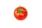 Isolated whole tomato vegetable