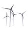 Isolated wind power energy concept