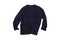 Isolated wrinkled blue navy sweater