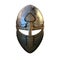 Isolation Helmet Medieval Suit Of Armour On A White Background 3d illustration