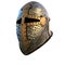 Isolation Helmet Medieval Suit Of Armour On A White Background 3d illustration