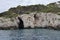 Isole Tremiti - Scogliera a Punta dello Zio Cesare dalla barca