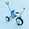 Isometric 3D Rendering Three Wheel Bike