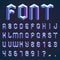 Isometric Alphabet and Numbers