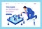 Isometric Big Business Chess Game, Growth Strategy