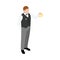 Isometric Butler Illustration