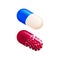 Isometric Capsule Pills Composition