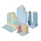 Isometric city 3d