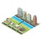 Isometric City Landscape Template