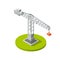 Isometric crane industry