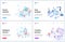 Isometric data analysis of social media network technology vector illustrations with cloud office database analyzing