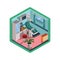 Isometric Dental Room Look Awesome