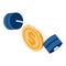 Isometric Dollar Coin lifting barbell