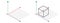 Isometric drawing a thirty degreesangle is applied to its sides. The cube opposite. Isometric Grid vector