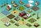 Isometric Farm Set Tiles