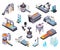 Isometric Glassworks Icon Set