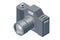 Isometric gray photo camera illustration