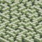 Isometric green maze in pixel art style.