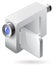 Isometric icon of video camera