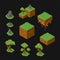 Isometric landscape design