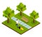 Isometric Lawn Mower Concept