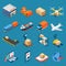 Isometric Logistic Icons